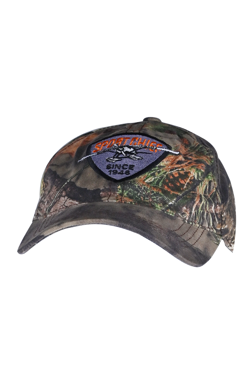 Men's Printed Cap with Embroidery
