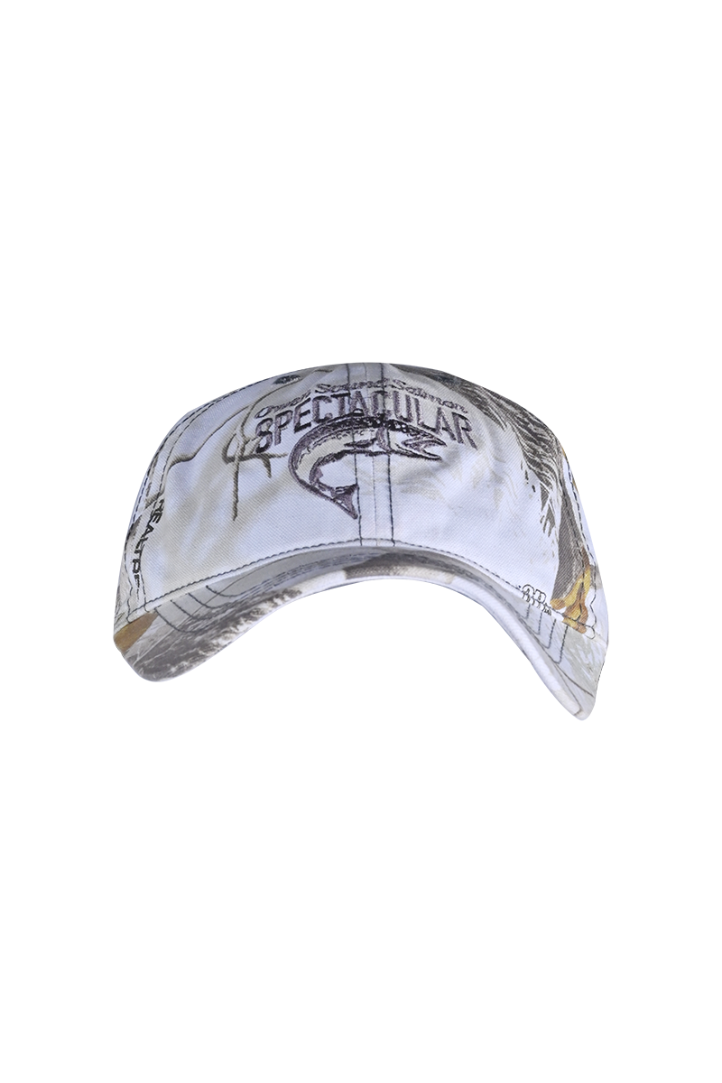 Men's Printed Cap with Embroidery