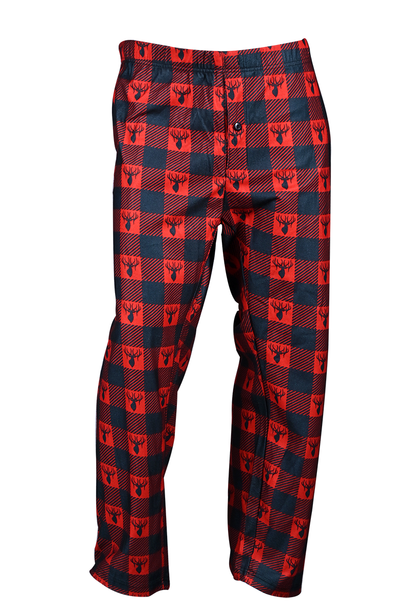Men's Poly Flannel Paper Printed Loung Pants